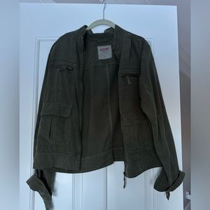 Dark Green Mossimo Supply Company Utility Jacket